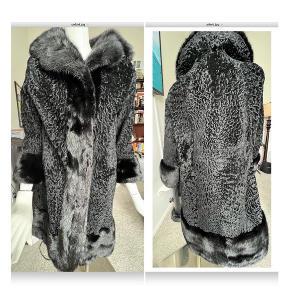 Rabin Furs Los Angeles Jackets & Blazers - VINTAGE RABIN FUR LOS ANGELES COAT- EXQUISTELY MADE
